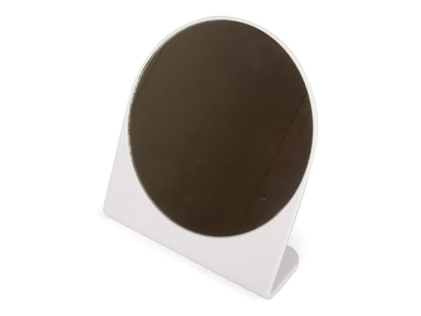 Spegel / Sminkspegel Böjd White