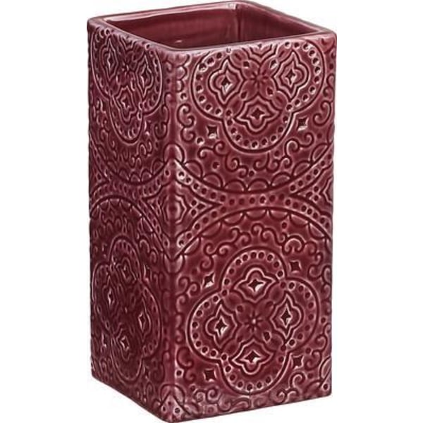 Hammasharja Cube Orient Cult Design Wine red
