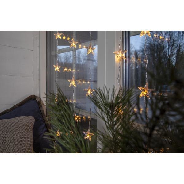 Ljusgardin 90x200 / Ljusslinga LED White