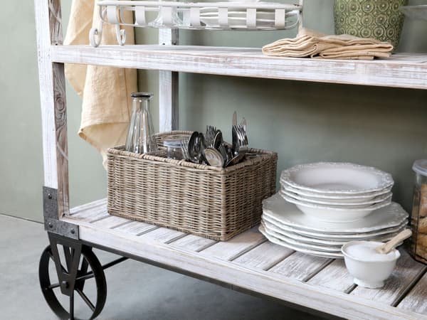 Bestickkorg Rotting Chic Antique Natur