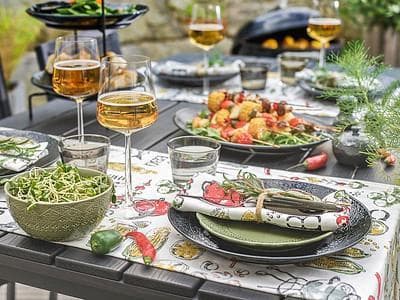 Löpare Barbeque 40 x 140cm Cult Design Multicolor