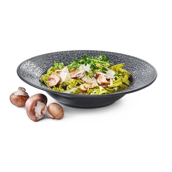 Pasta dyb tallerken 27cm Orient Cult Design Black