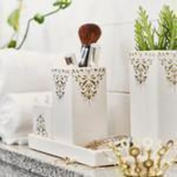 Skål / Vas / Diskborstevas Kub Curbitz Cult Design White