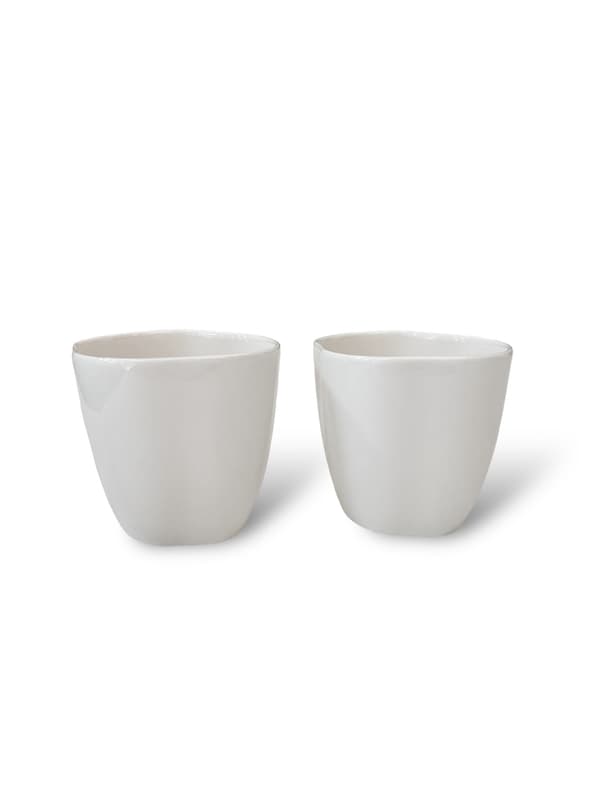 Mugg 2-pack Organiq Cult Design White