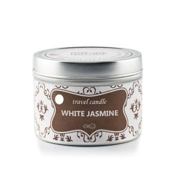 OWN Candles Doftljus i Plåtburk Silver Doft: White-Jasmine