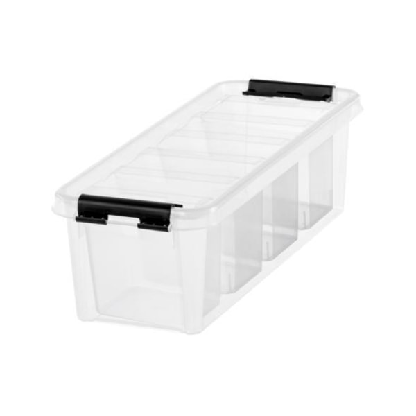 Förvaringsbox m lock  4 insatser SmartStore Classic 4 Transparent