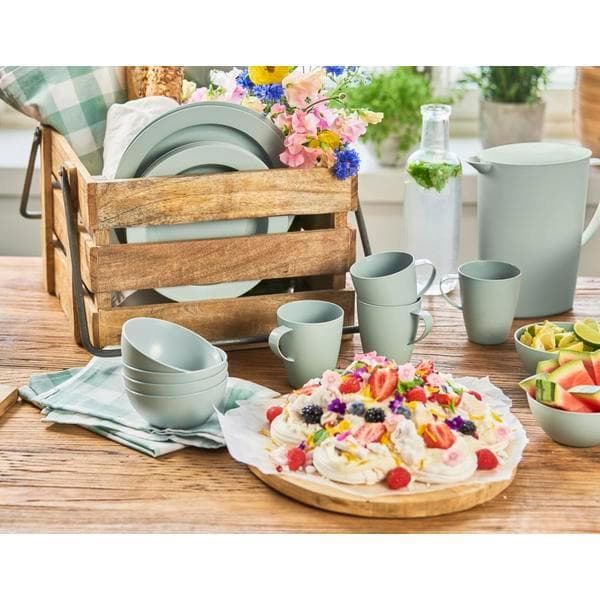 Lasi / muki BIO 4-pakkaus Gastromax Light green