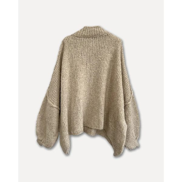 Sunda Cardigan Oat - Reunion Home Beige