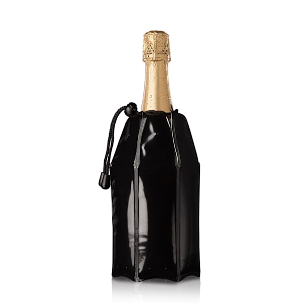 Active Champagne kylare Vacuvin® Svart