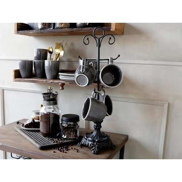 Muggställning / Muggstativ Chic Antique Vit
