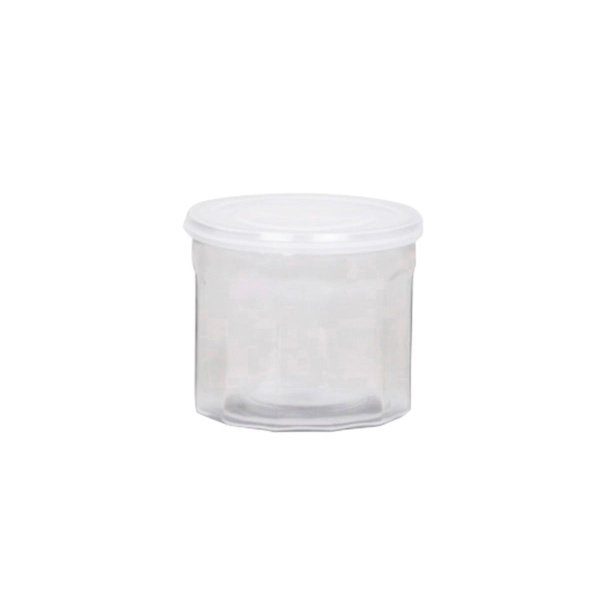 Glasburk m plastlock - olika storlekar Transparent H11/D13 cm 7dl