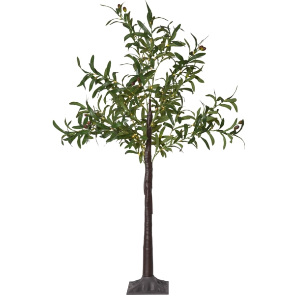 Dekorationsträd OLIVEC 120cm LED Grön