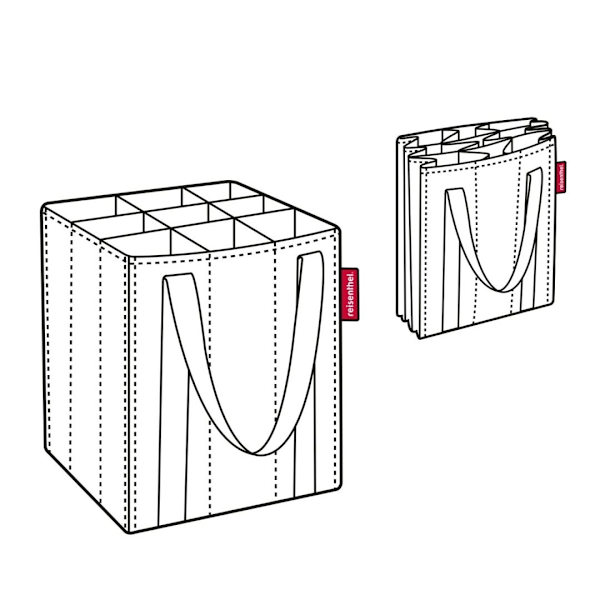 Reisenthel bottlebag / flaskväska Red one size