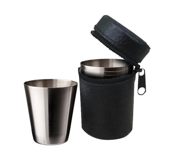 Snaps mugg 4st Dorre Silver