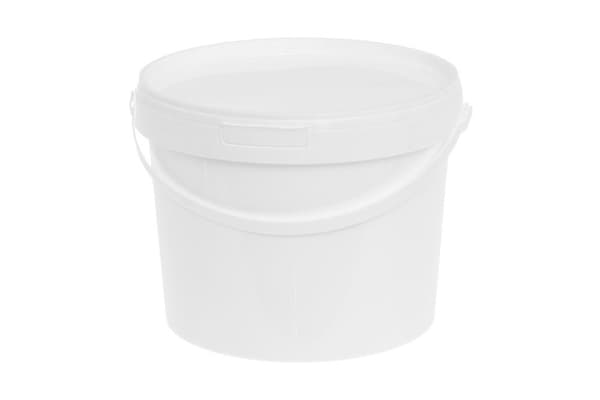 Inläggningshink med lock 3L White