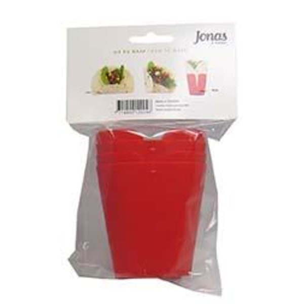 Wraphållare 4-pack röd Jonas of Sweden Red