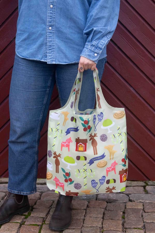 Shopping bag / väska Like a Swede multifärg one size