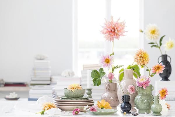 Vas Floral M 18 cm Cult Design Grön