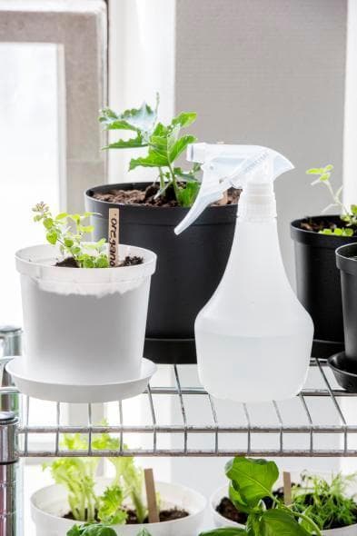 Planteringskruka 12 cm 1L Cultivate Orthex grå