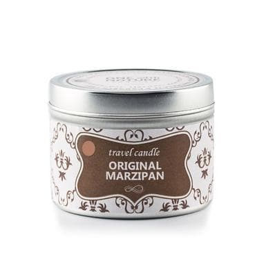 OWN Candles Doftljus i Plåtburk Silver Doft: Original Marzipan