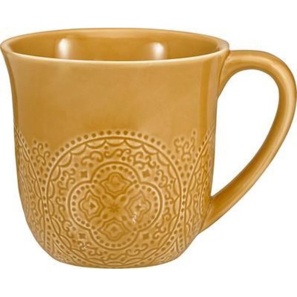 Mugg / Kopp 3dl Orient Cult Design Mustard