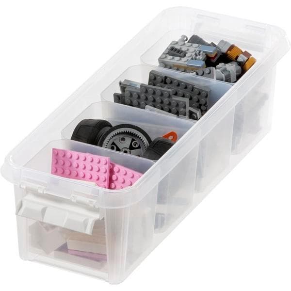 SmartStore insats 4 pack låg Transparent