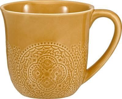 Mugg / Kopp 3dl Orient Cult Design Mustard