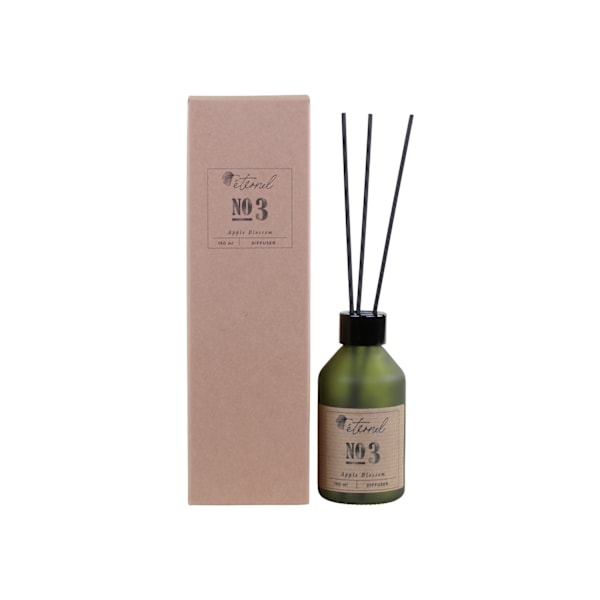 Eternel Doft Diffuser m 8 sticks No2 Apple Blossom Green