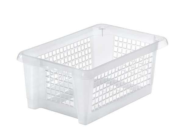 SmartStore™ Basic L stapelbar förvaringskorg 14 L Transparent