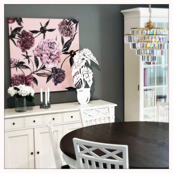 Skelettblomma 70cm Dekoration White