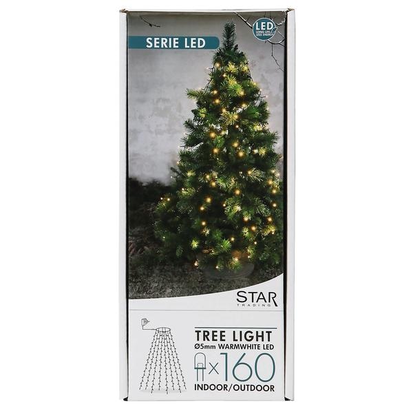 Julgransslinga Serie LED inne/ute Svart