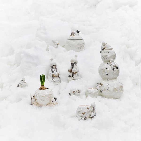 Prydnad Snövätte-far Cult Design White