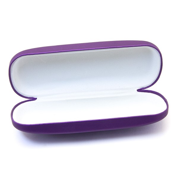 Hårt Skyddande Glasögonfodral Premium Softskin - Välj färg Lila