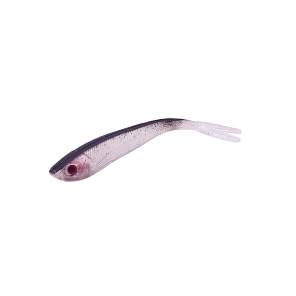 5-pak Jiggar Small Split Tail Silver - Flere størrelser S