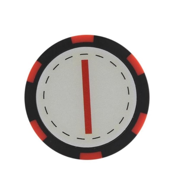 Highlight Button Poker - Flere fargevalg Red