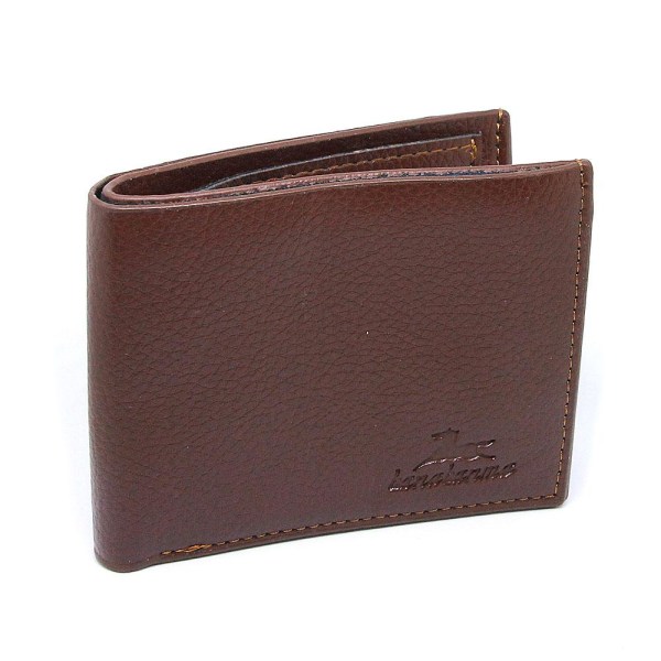 Stilren enkel plånbok i flera färger Brun