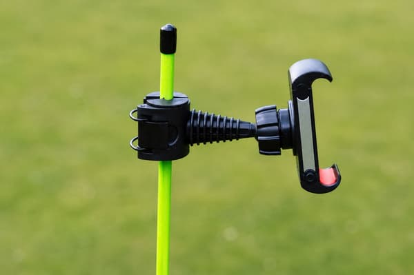 Mobilholder for golftrening