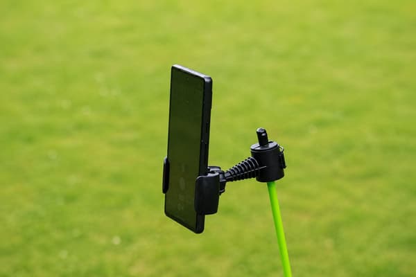 Mobilholder for golftrening