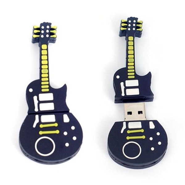 USB-minne 32 GB - Gitarr Gul