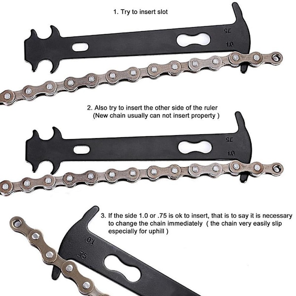 Kædeslidindikator