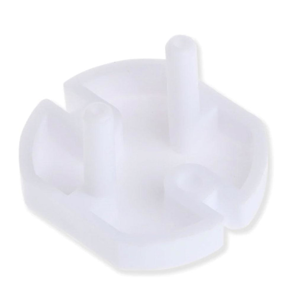 Petskydd för vägguttag 10-pack White
