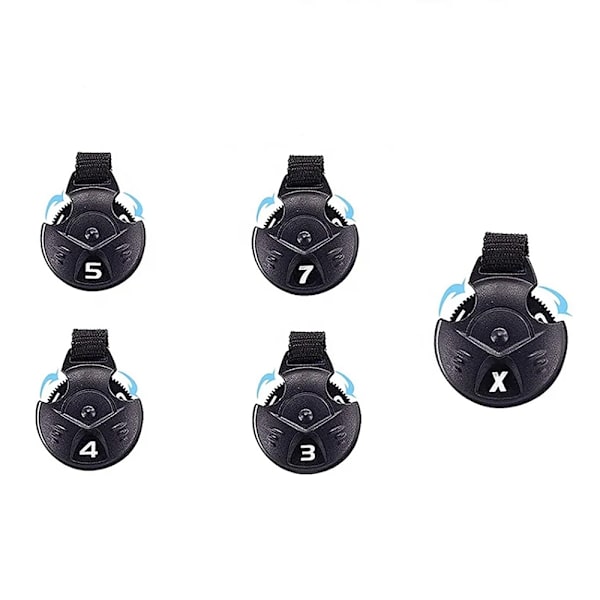 3-pack stickade headcovers