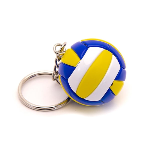 Nyckelring Sport - Basketboll / Volleyboll Yellow Volley