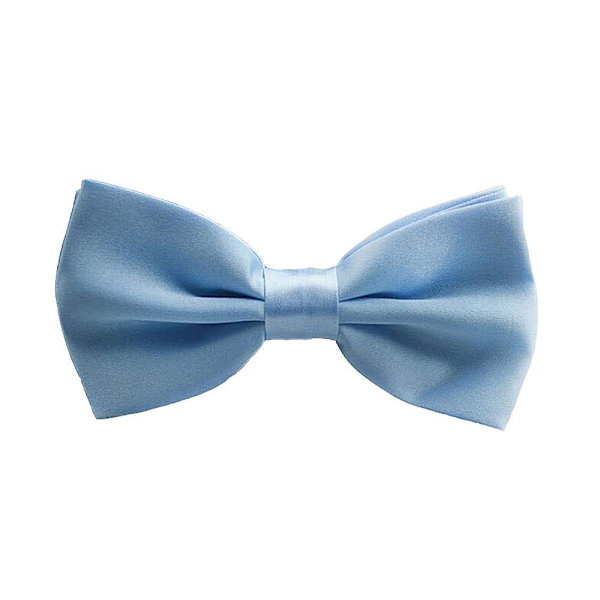 Klassisk ensfarvet butterfly - Forskellige farver Light blue