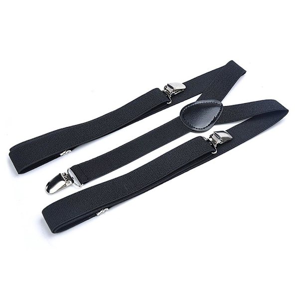 Ensfarvede seler i mange forskellige farver Black