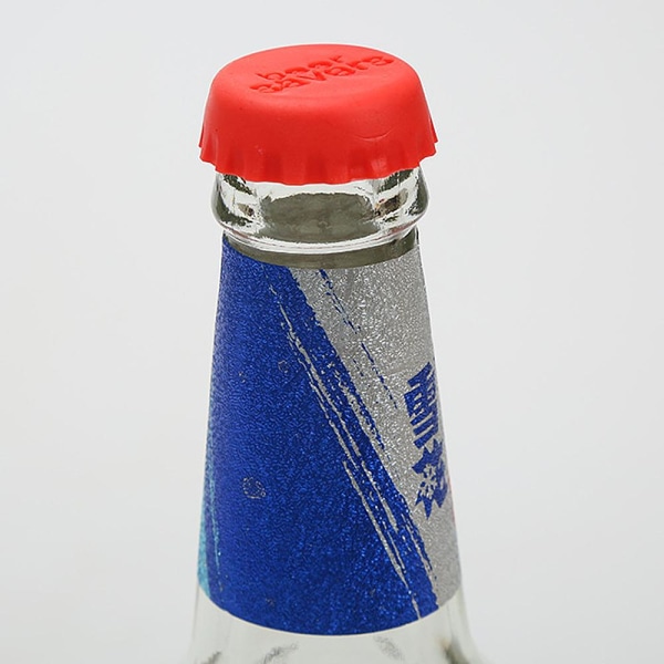 Flaskekorker i silikon 6-pakning - "Beer Saver" forskjellige farger