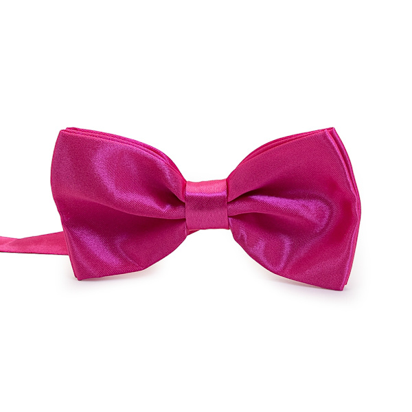 Klassisk ensfarget slips - Ulike farger Dark pink