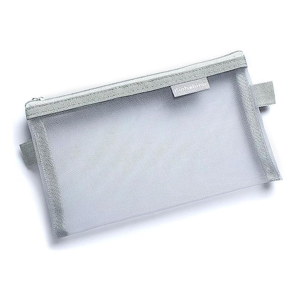 Sminkväska / Pennskrin - Mesh Basic - Flera färger Grey