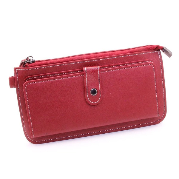 Diskret kortholder Clutch Mono - Flere farver Red