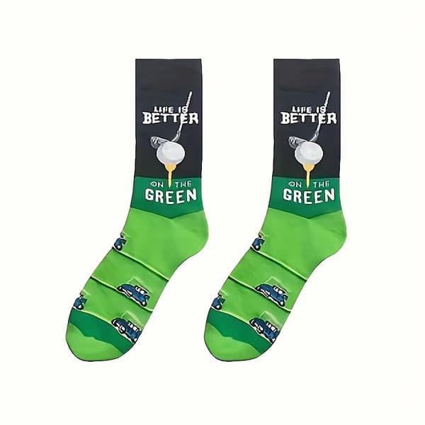 Golfstrumpor - Life is better on the green Vit
